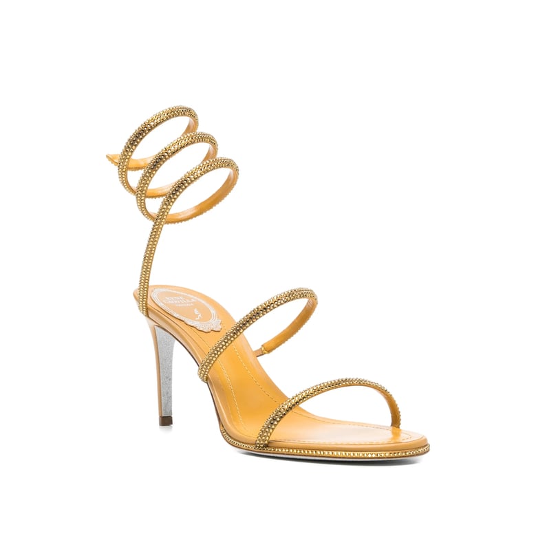 stiletto sandals yellow by Selfnex