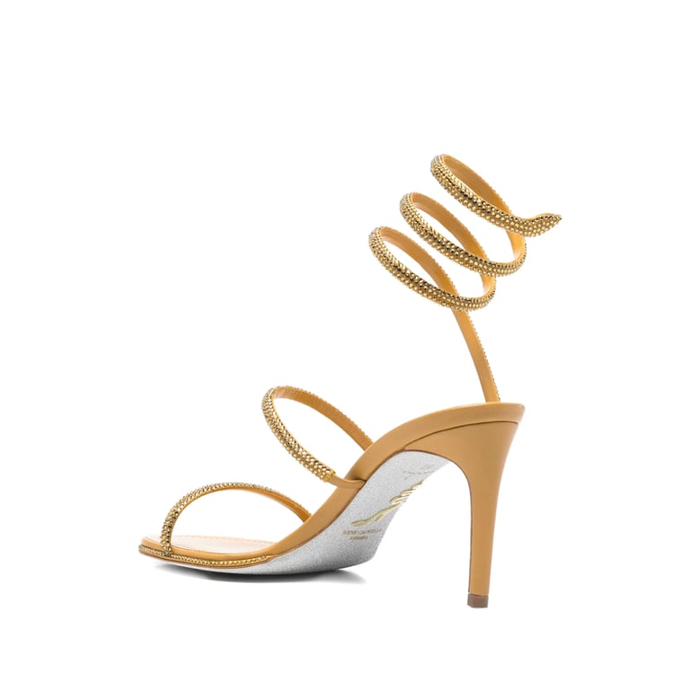 stiletto sandals yellow by Selfnex