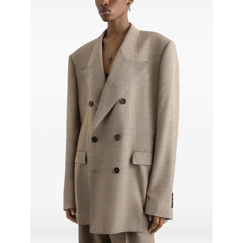 oversized jacket neutrals by Selfnex