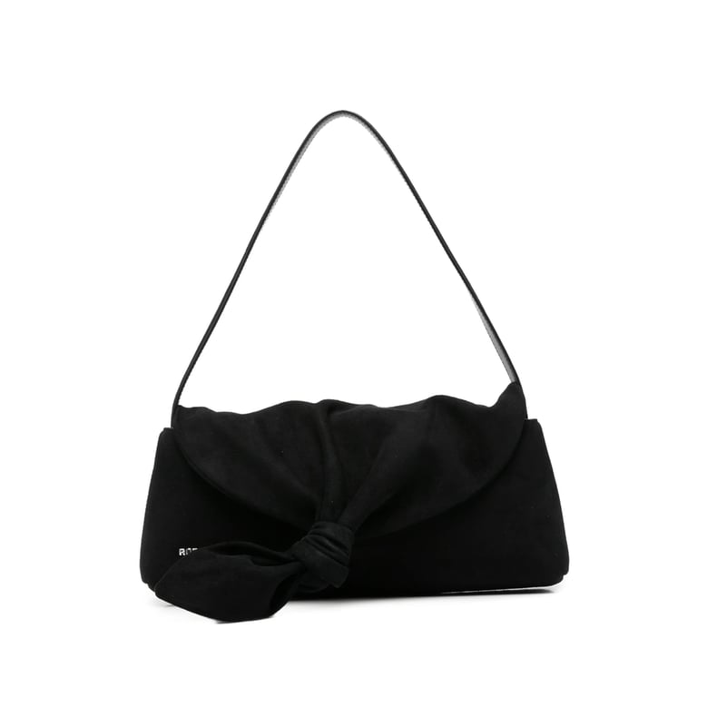 shoulder bag rotate black suede by Selfnex