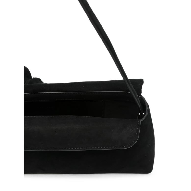 shoulder bag rotate black suede by Selfnex