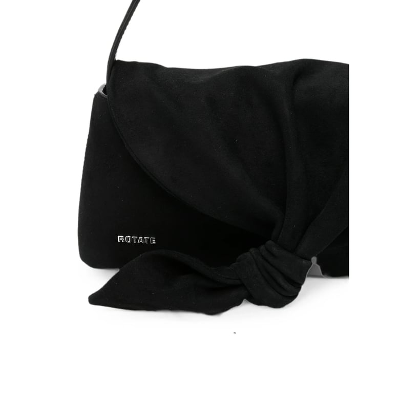 shoulder bag rotate black suede by Selfnex