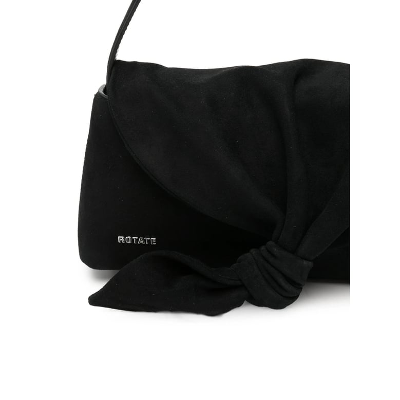 shoulder bag rotate black suede by Selfnex
