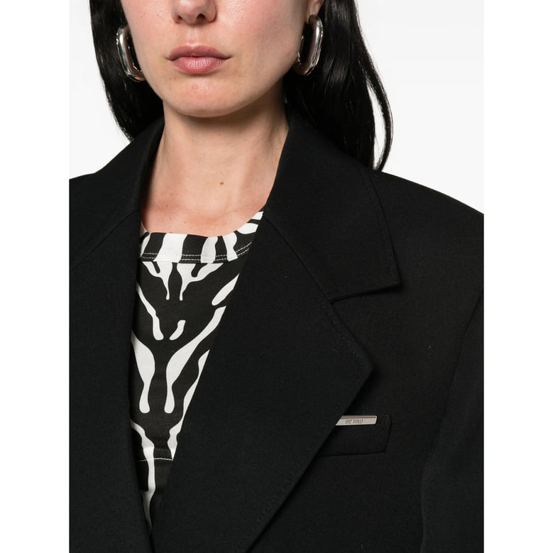 jacket virgin wool black by Selfnex