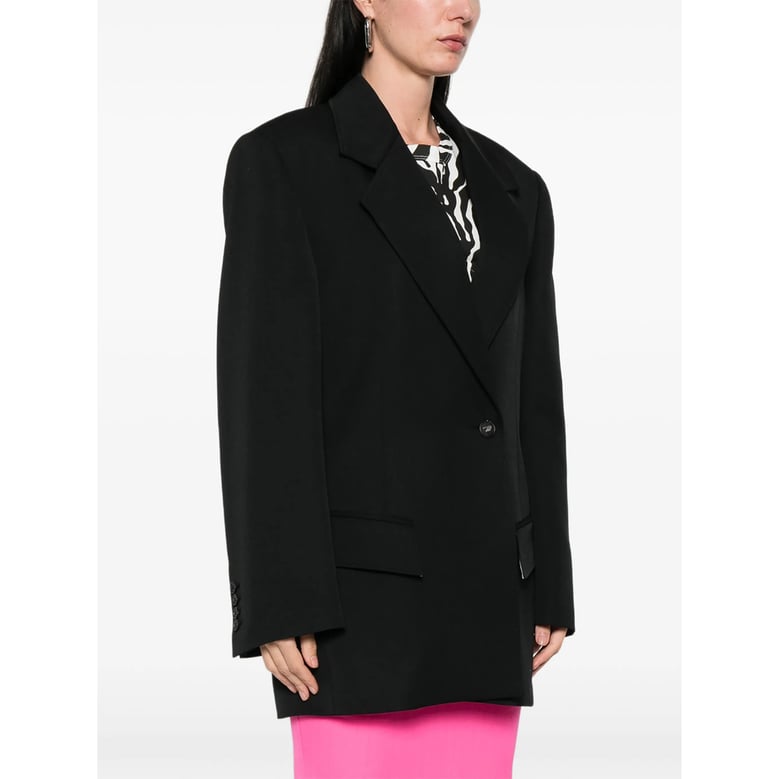 jacket virgin wool black by Selfnex
