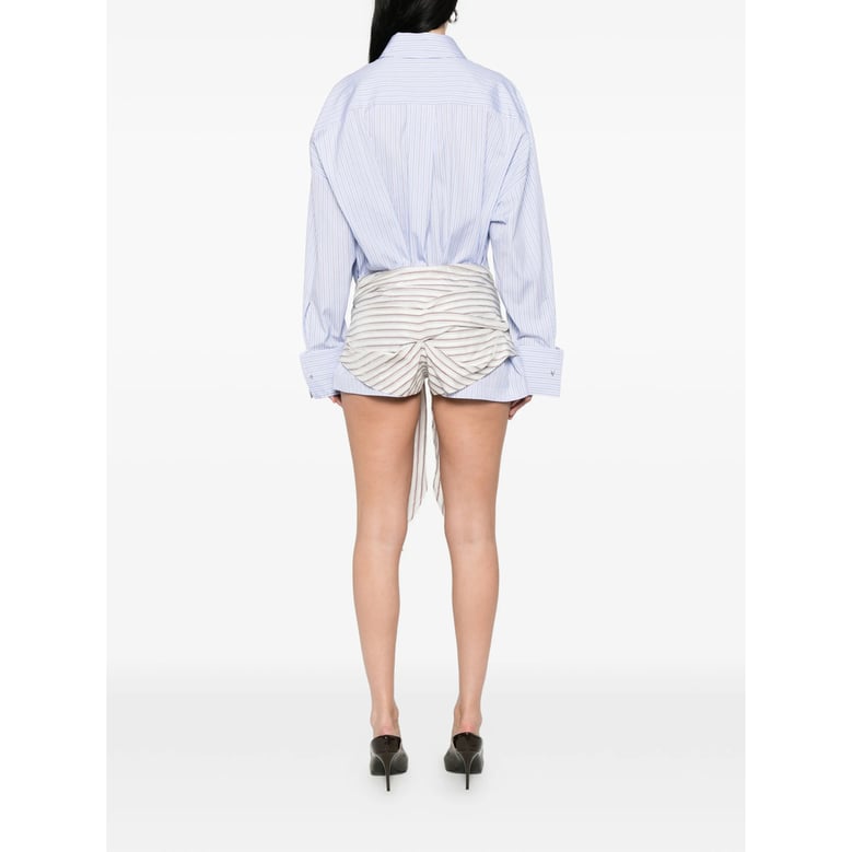 dress blue/white striped by Selfnex