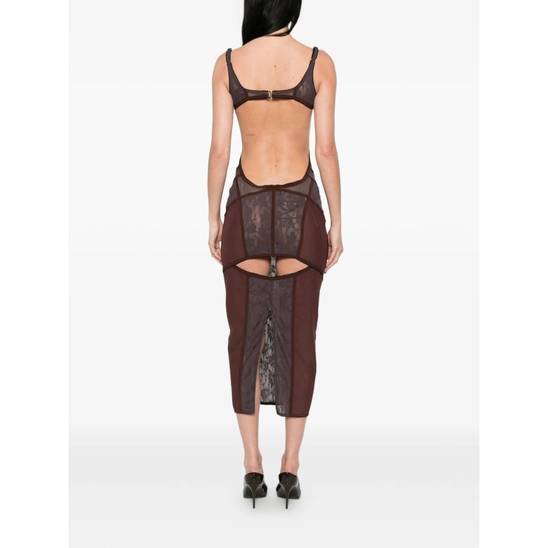 dress brown by Selfnex
