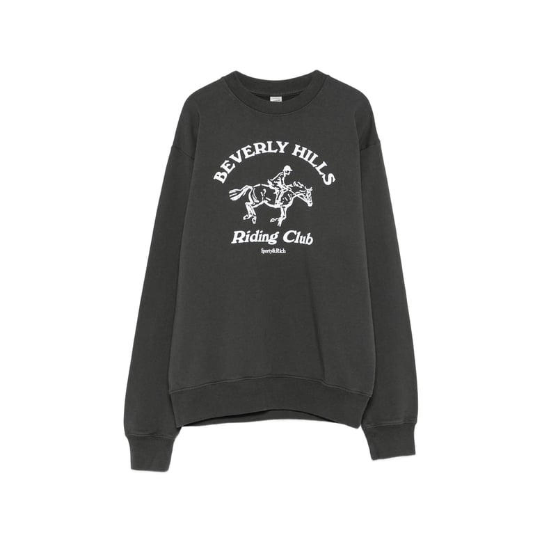 crewneck sweater black by Selfnex