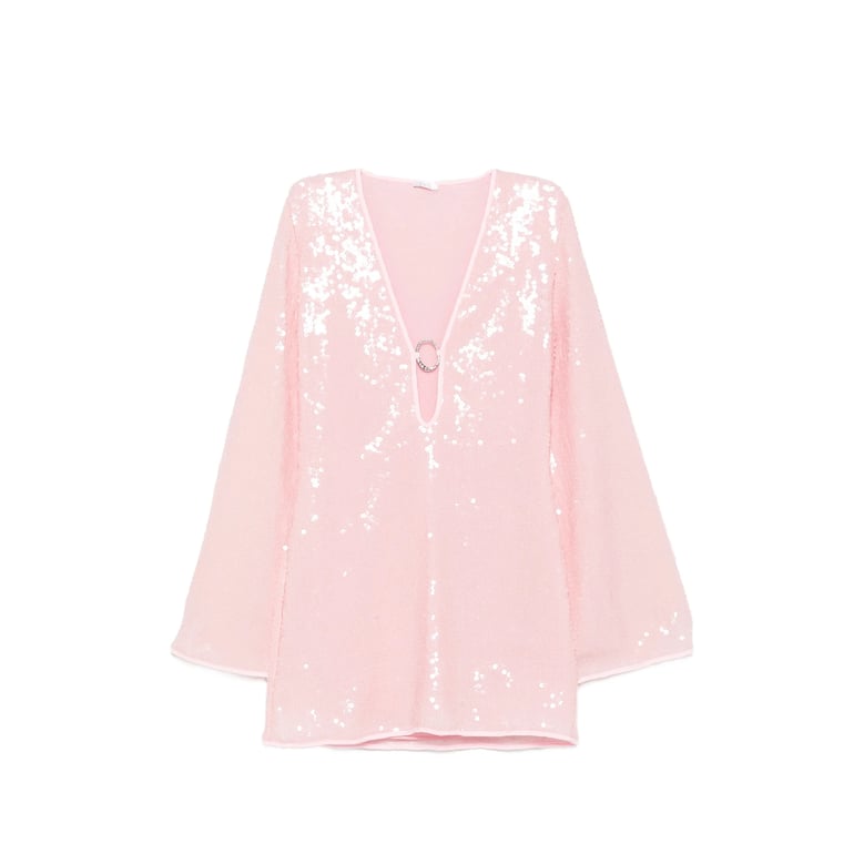 dress with pink sequins by Selfnex