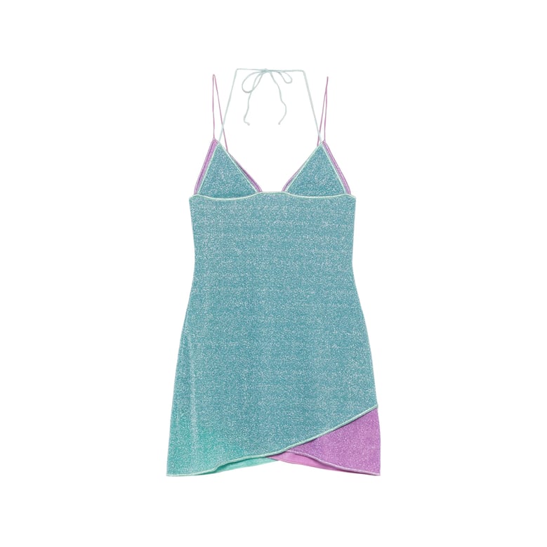 dress in lurex blue by Selfnex