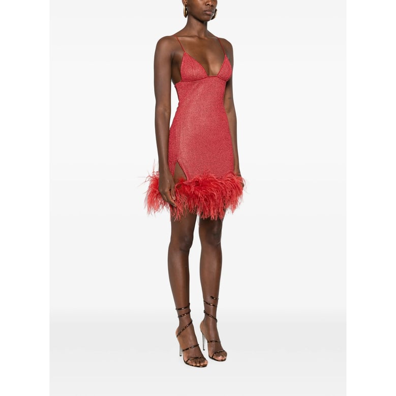 dress lurex red by Selfnex