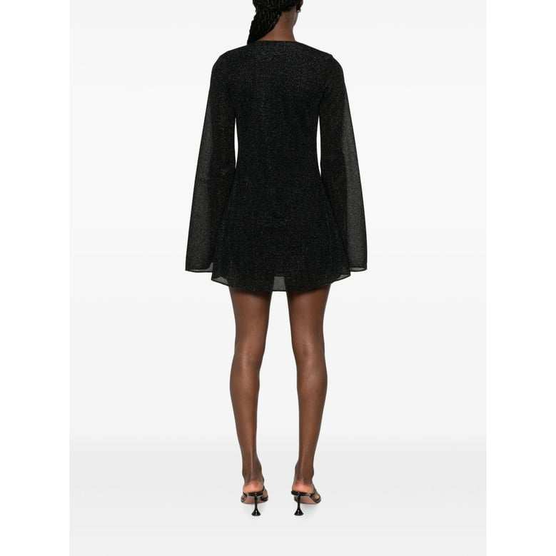 dress v-neck black by Selfnex