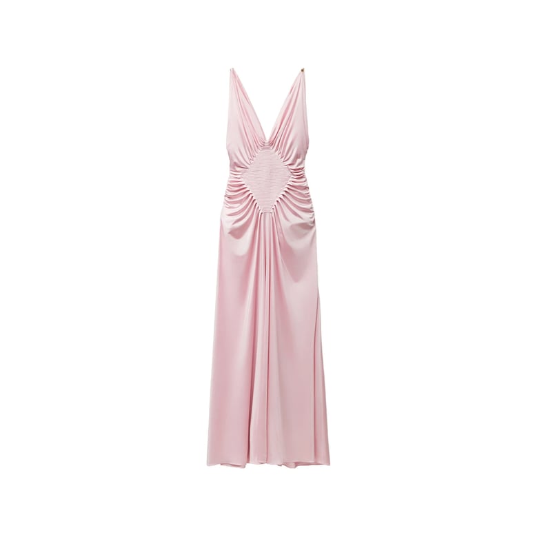 evening gown pink by Selfnex