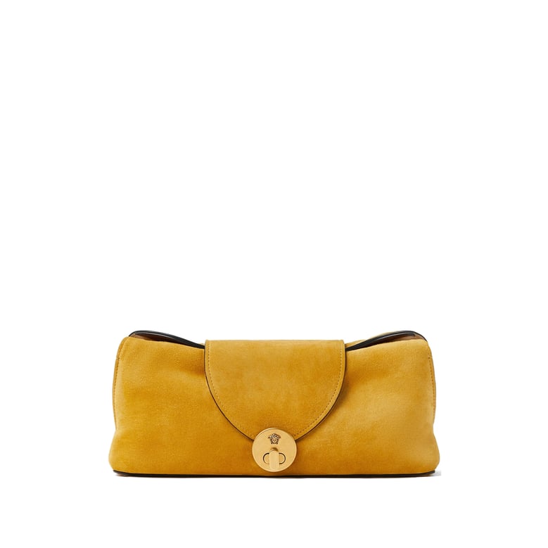 clutch vivian yellow suede by Selfnex