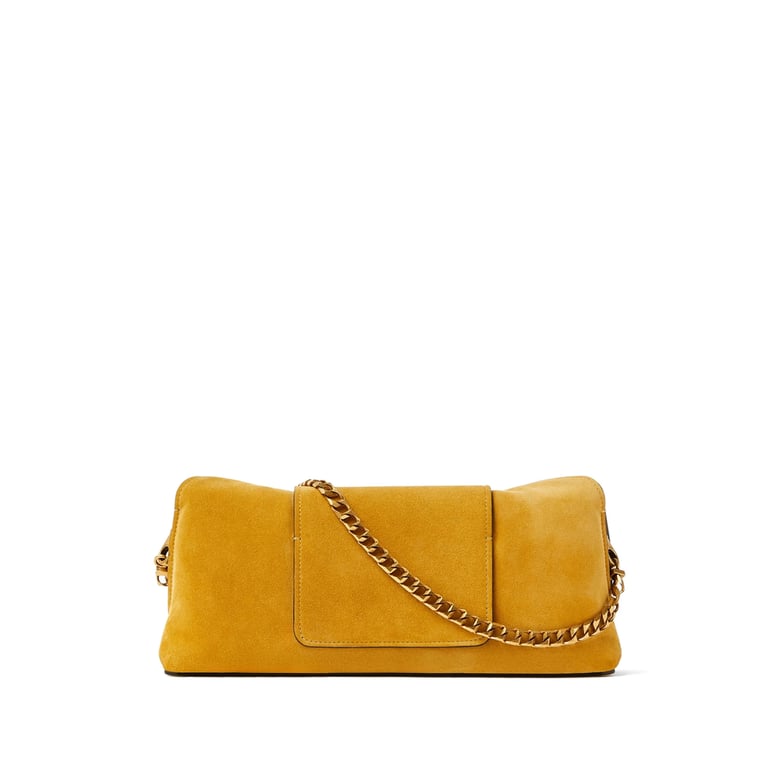 clutch vivian yellow suede by Selfnex