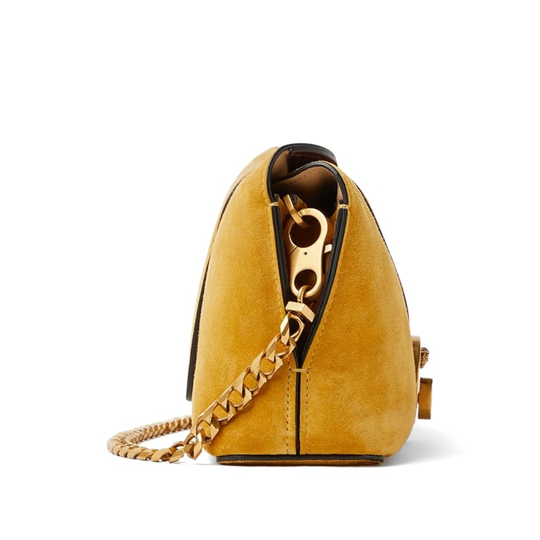 clutch vivian yellow suede by Selfnex