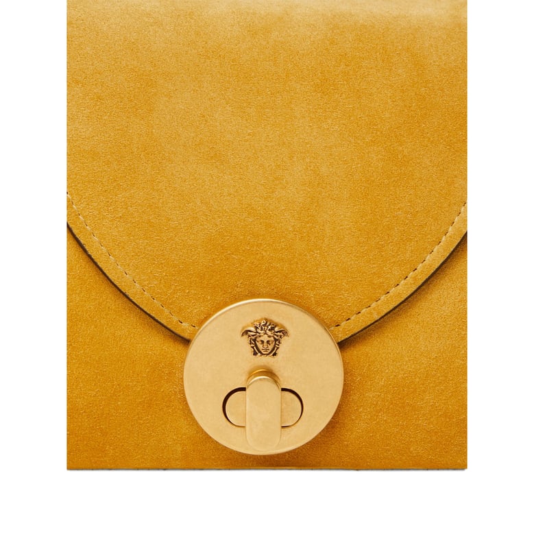 clutch vivian yellow suede by Selfnex