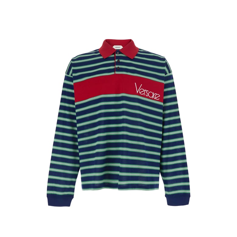 polo sweater blue/green by Selfnex