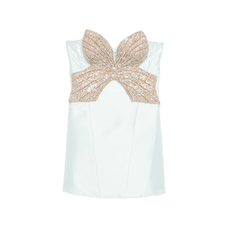 dress mikado blue by Selfnex