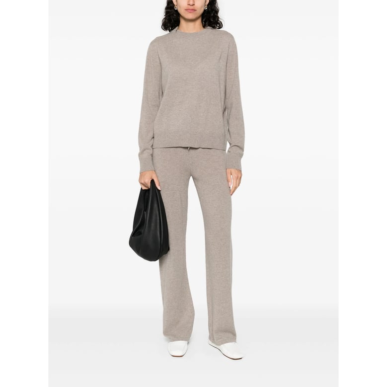 knitted cashmere jumpsuit grey by Selfnex