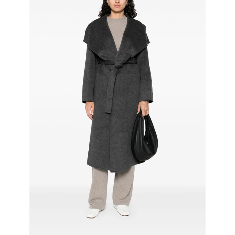 coat single-breasted wool-cashmere grey by Selfnex