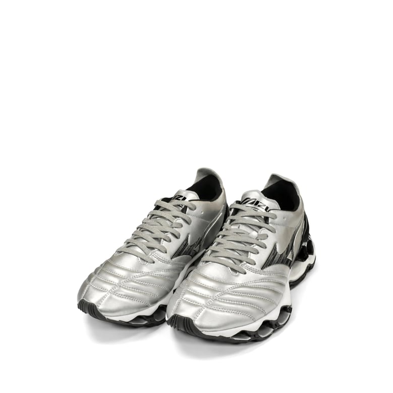 sneakers silver/black by Selfnex
