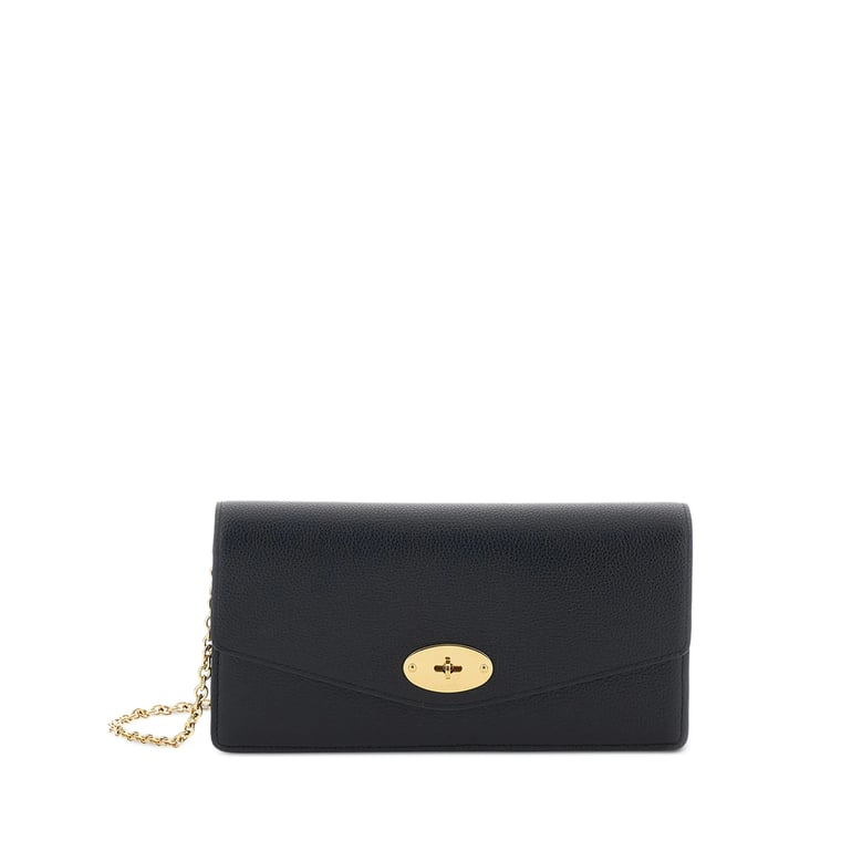 clutch bag black calf leather by Selfnex