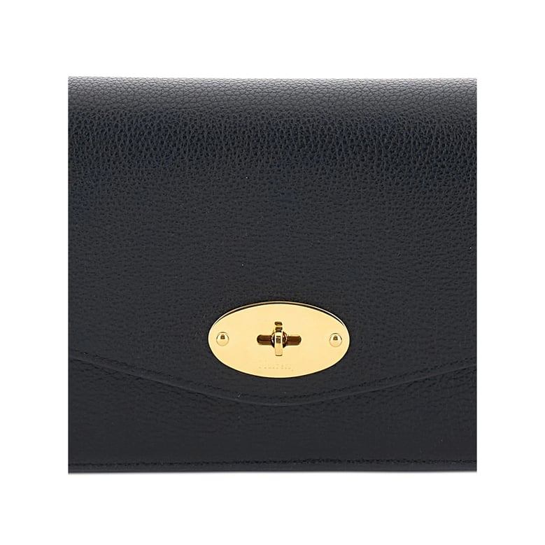 clutch bag black calf leather by Selfnex
