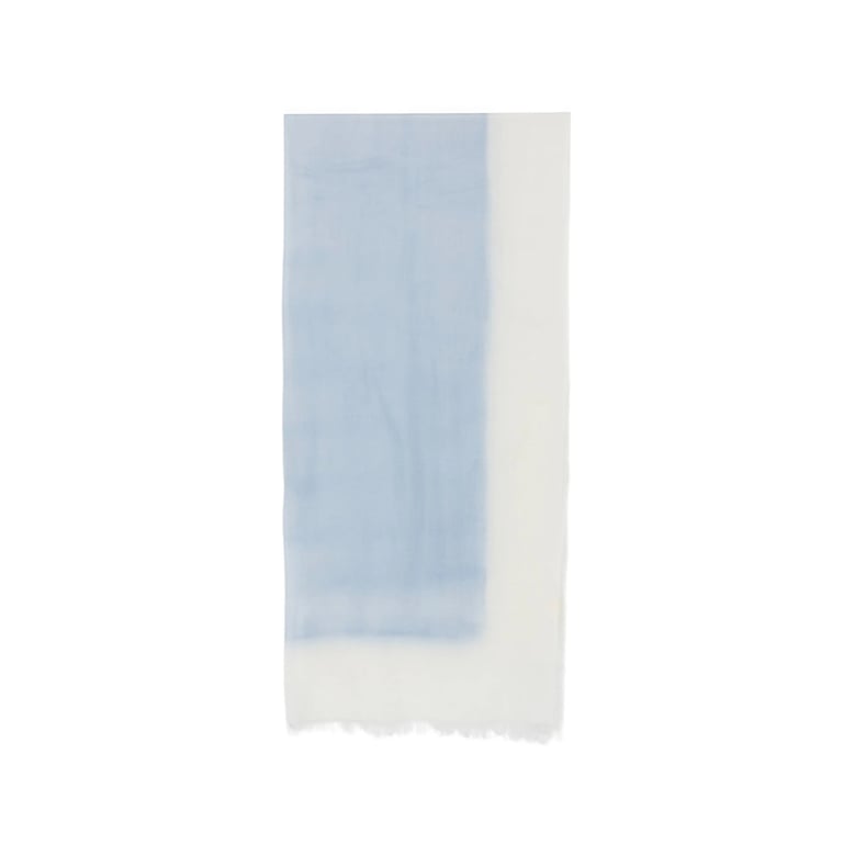 stole wool blue/white by Selfnex