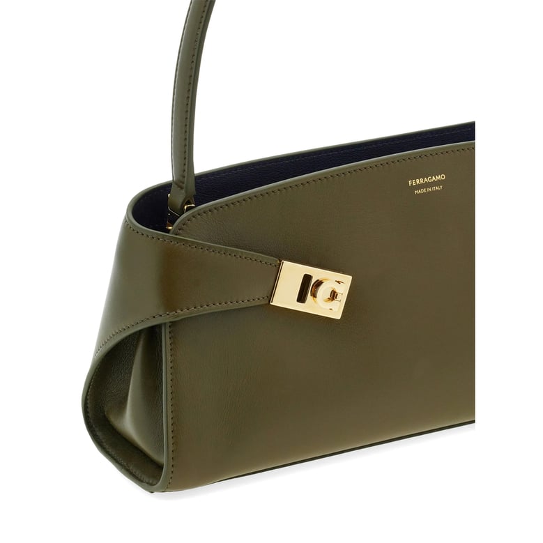 shoulder bag east-west hug green by Selfnex