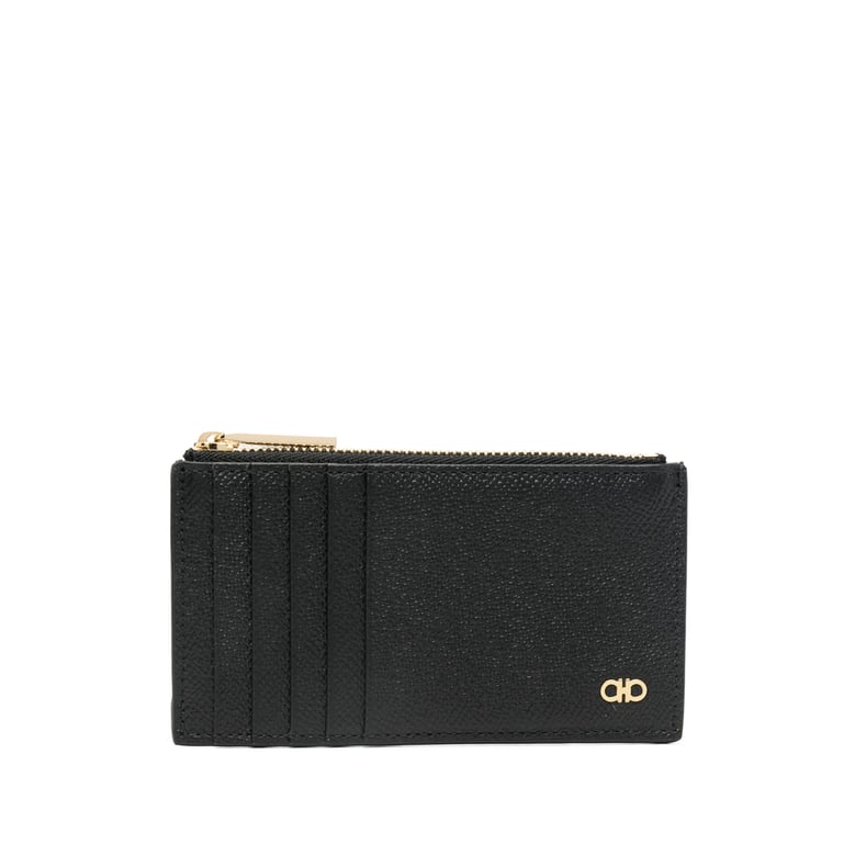 card holder black calf leather by Selfnex