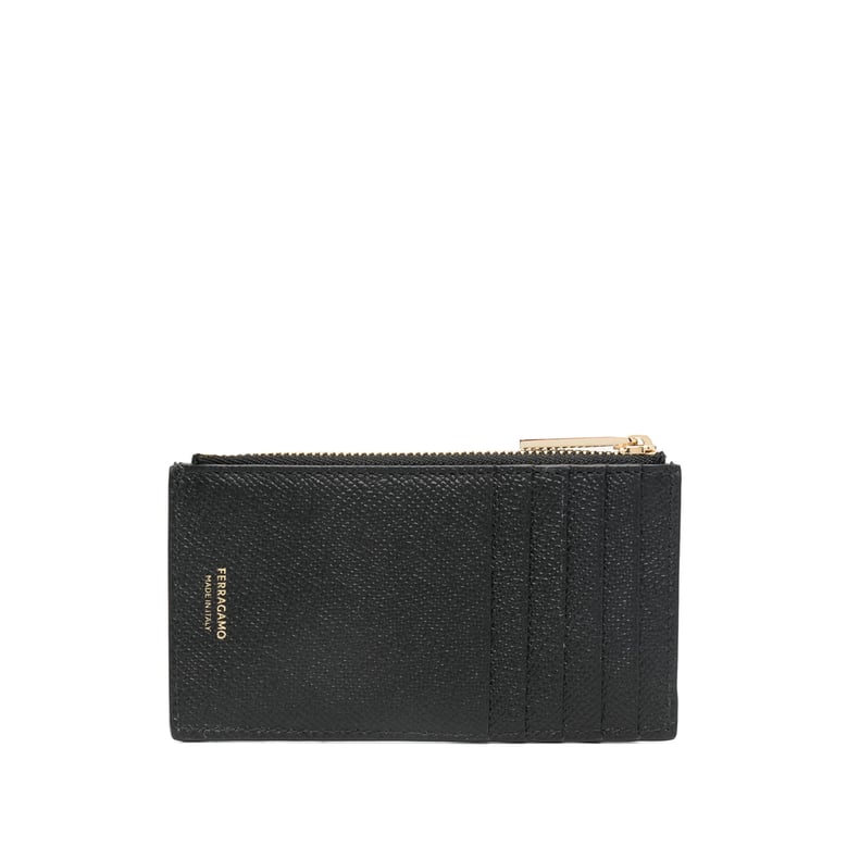 card holder black calf leather by Selfnex