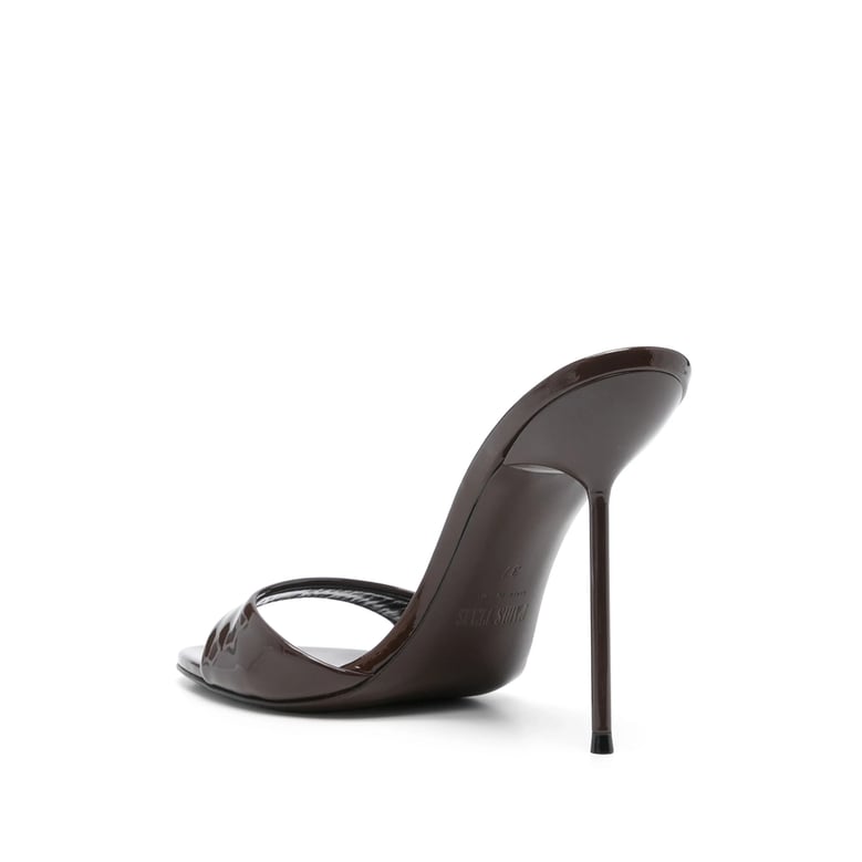 stiletto sandals brown by Selfnex