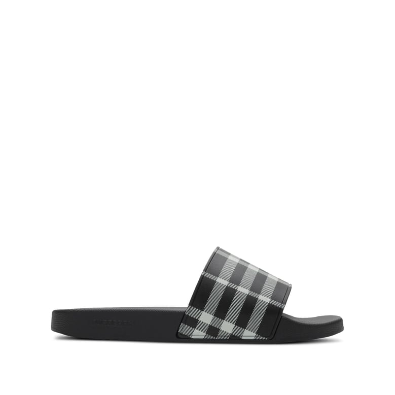 thong sandals black/white by Selfnex