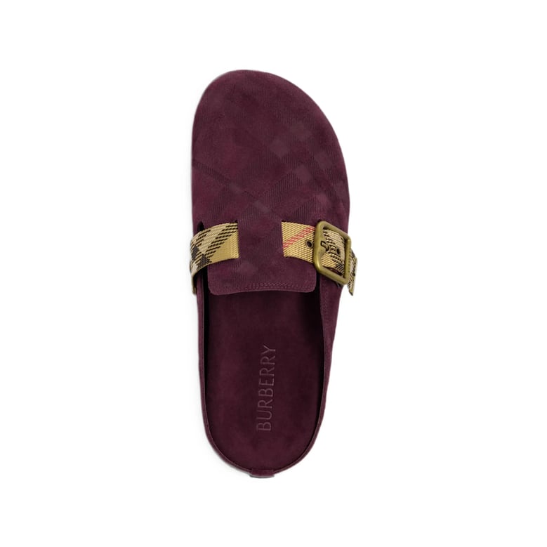 slip-on shoes red leather by Selfnex