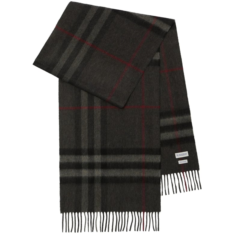 scarf grey cashmere by Selfnex
