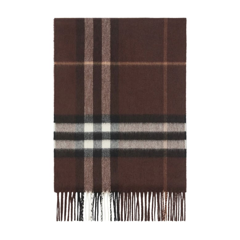 scarf cashmere brown/black by Selfnex