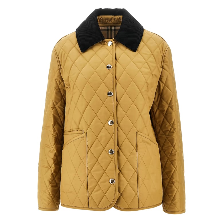 bomber jacket quilted yellow by Selfnex