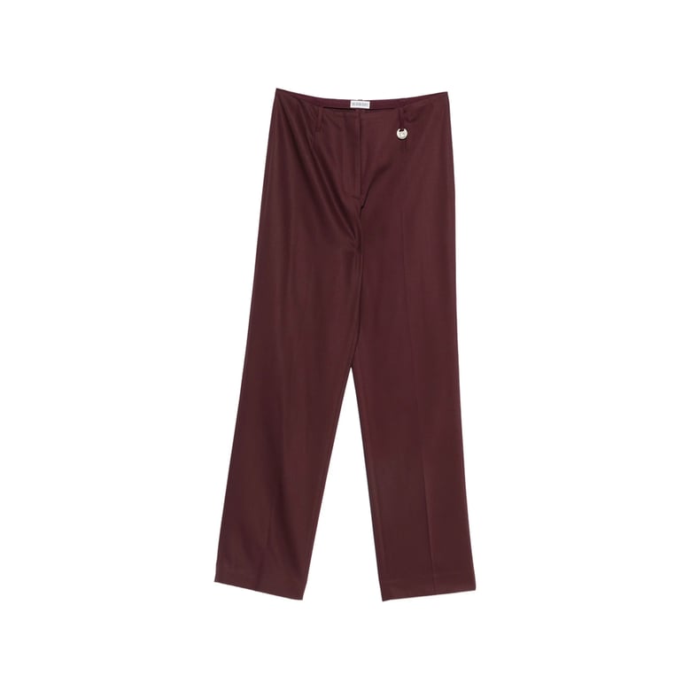 straight trousers wallis red wool by Selfnex
