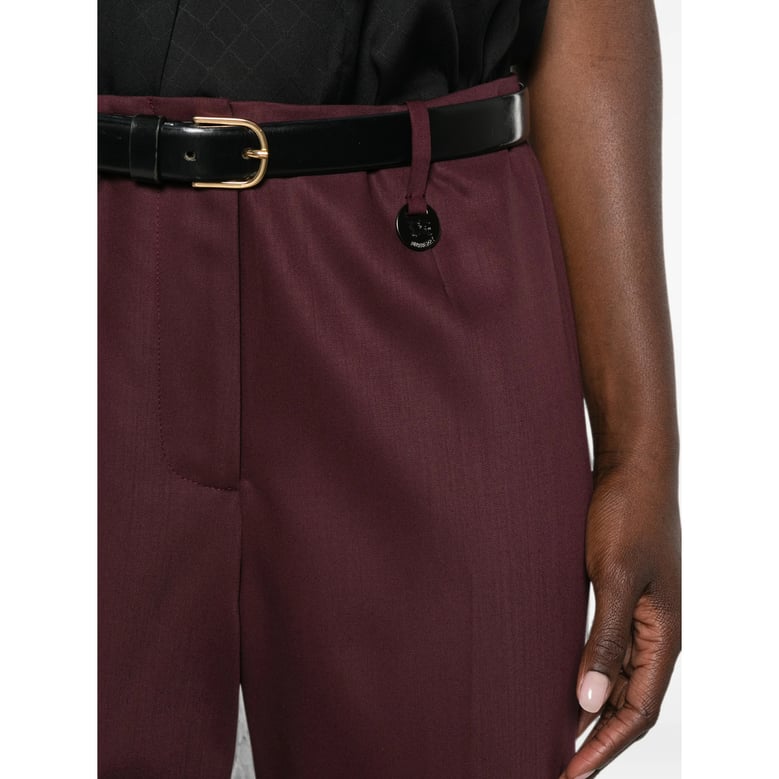 straight trousers wallis red wool by Selfnex