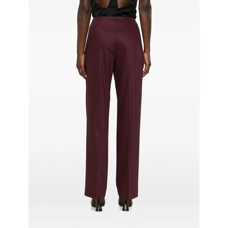 straight trousers wallis red wool by Selfnex