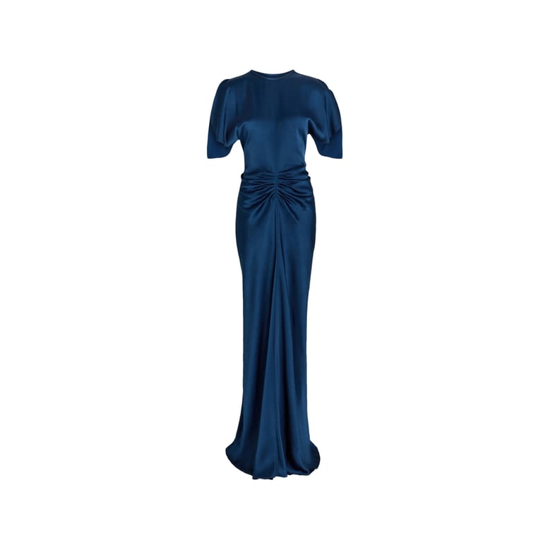 evening dress blue by Selfnex