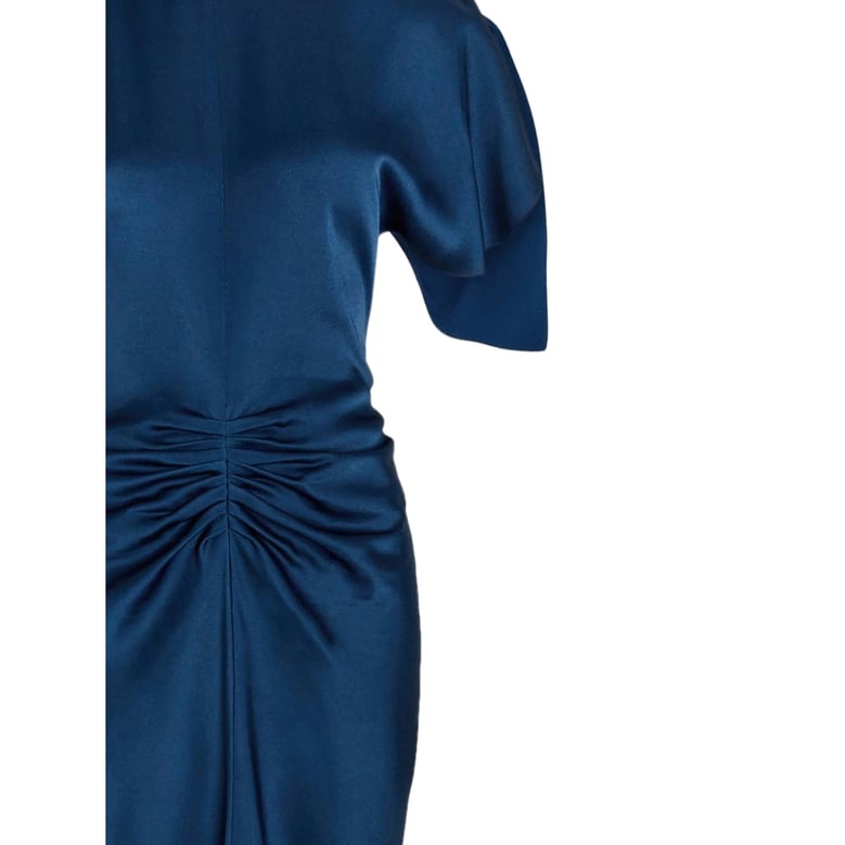 evening dress blue by Selfnex