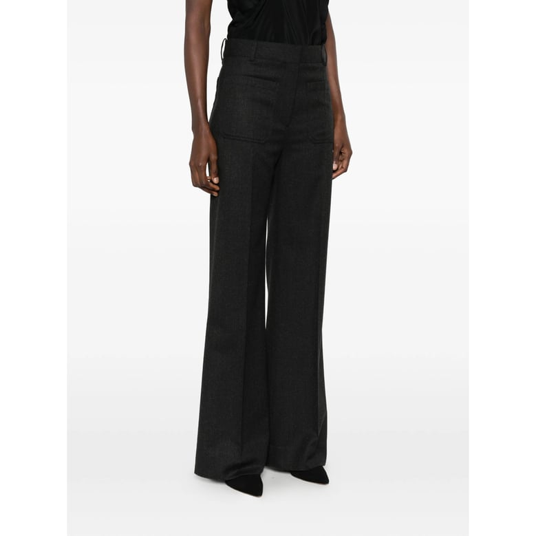 wide-leg trousers grey by Selfnex