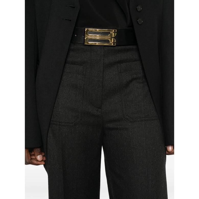 wide-leg trousers grey by Selfnex