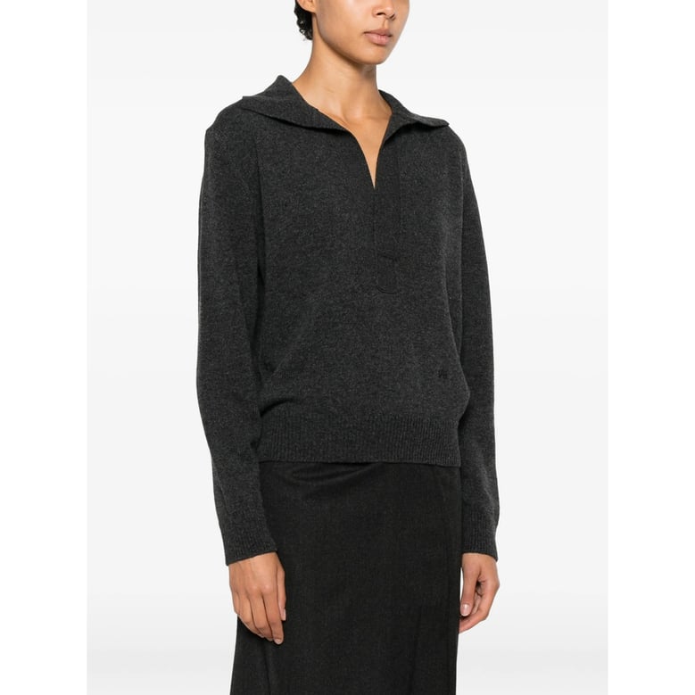 sweater cashmere wool grey by Selfnex