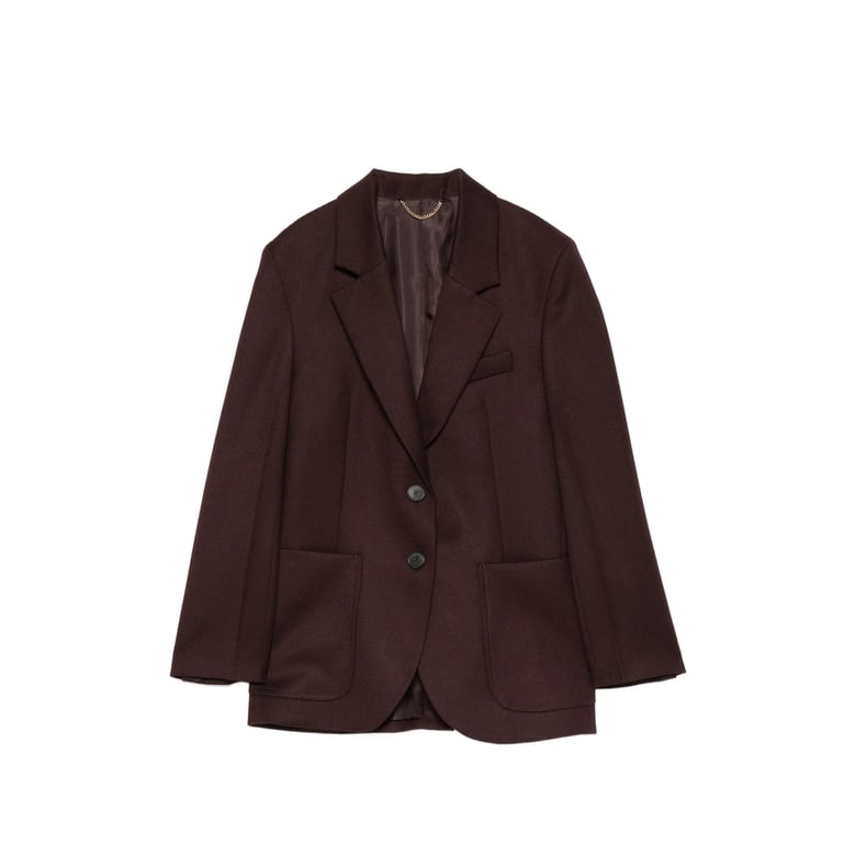 jacket virgin wool brown by Selfnex