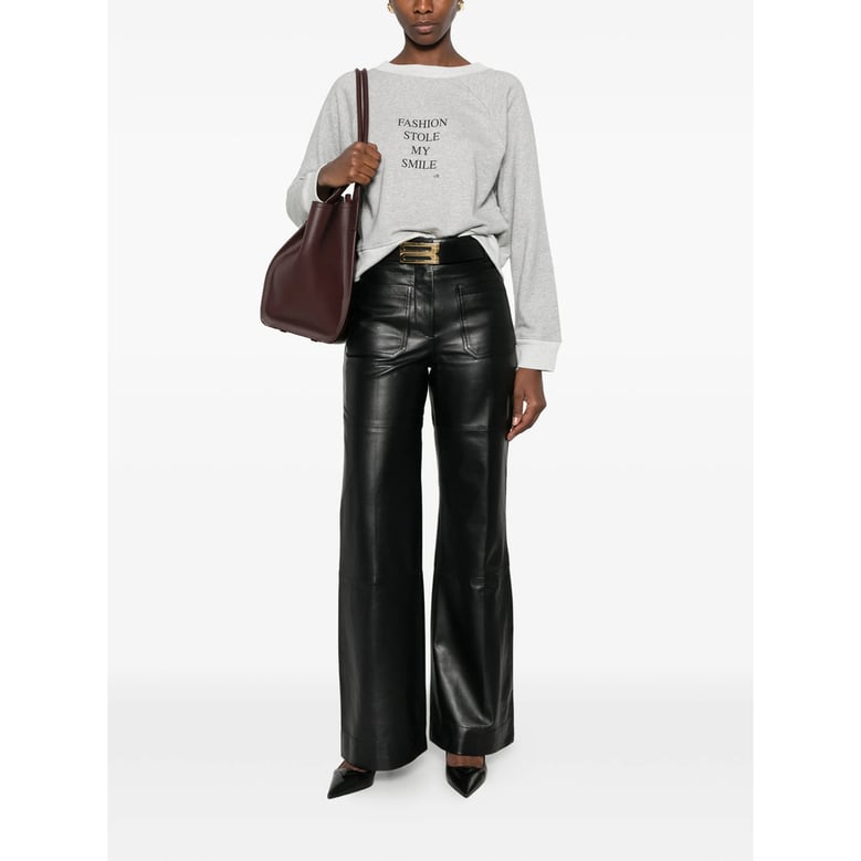 leather trousers black by Selfnex