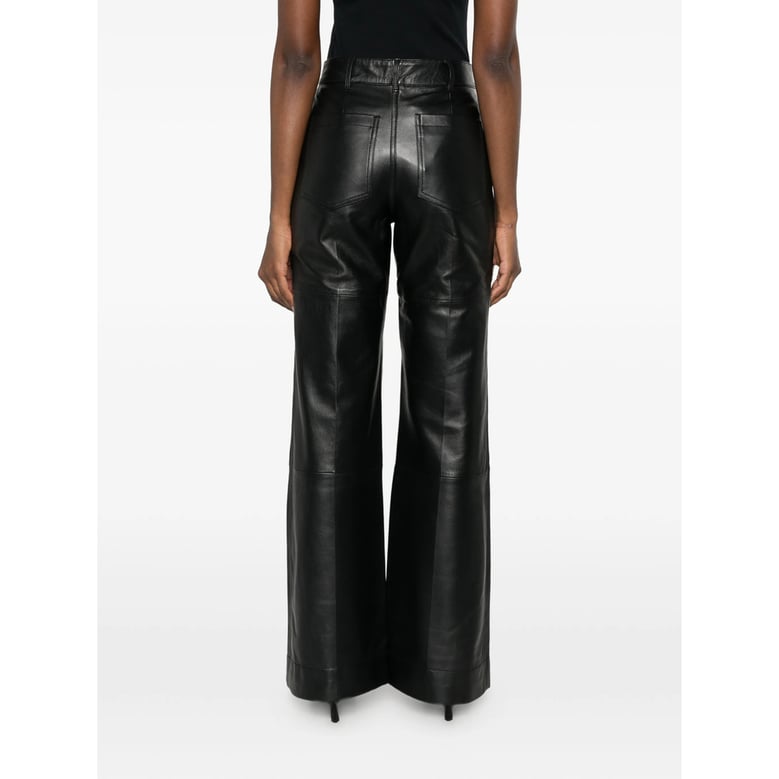 leather trousers black by Selfnex