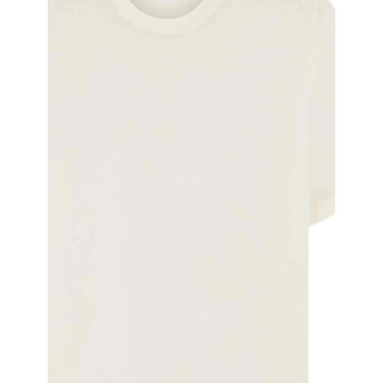 sweater crew-neck short-sleeve off-white by Selfnex